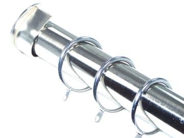 35mm Stainless Steel Recess Curtain Pole with Rings