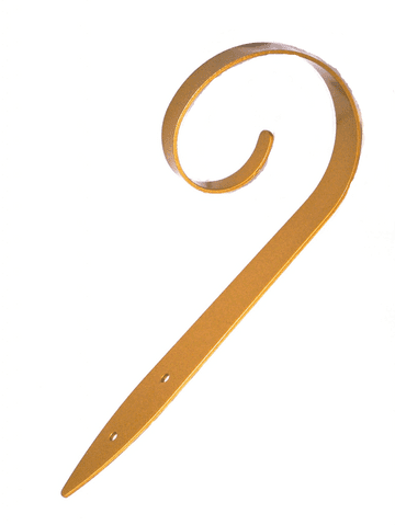 Gold Metal Curtain Voile Swag Creator Scarf Holder 1 or 2