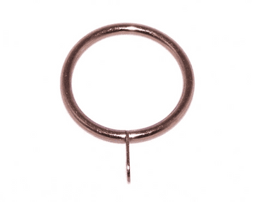 Graphite Black Nickel 16mm - 19mm Curtain Pole Rings