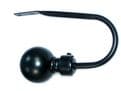 Large Matt Black Ball Curtain Tiebacks / Holdbacks