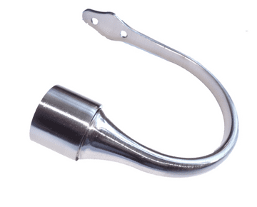 Large Speedy Stainless Steel Bar Curtain Tiebacks