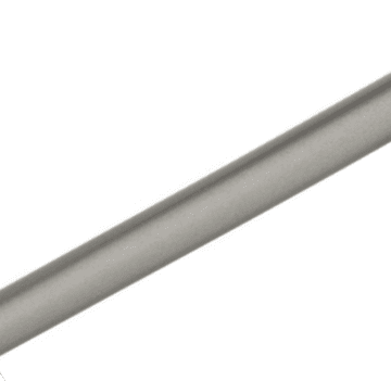 MATT SILVER/GREY 19mm Diameter Pole / Rod 1.5m 150cm Length x 2 (3m)