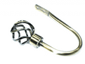 Medium Antique Brass Twisted Cage Curtain Tiebacks / Holdbacks.