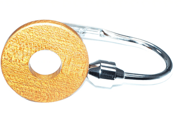 Polished Chrome Oak Polo Curtain Tiebacks / holdbacks.