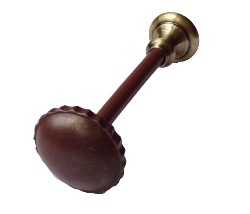 Quality Large Brushed Antique Gold Curtain Tiebacks Copes