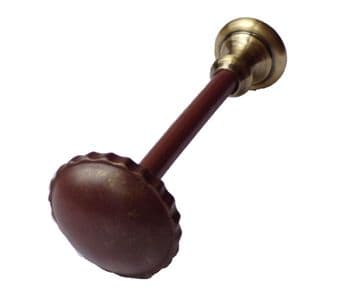 Quality Large Brushed Antique Gold Curtain Tiebacks Copes