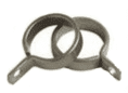 Silver Metal CAFE Rod Curtain Rings 10 - 13mm