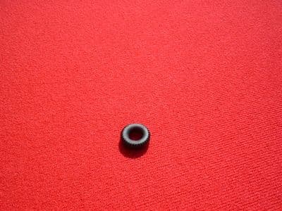 10mm Black Treaded for Corgi Heinkel & Matchbox 1-75 Tyre (Each)