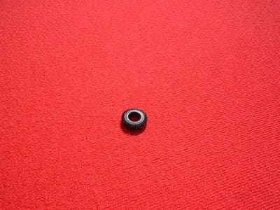 9mm Black Treaded Tyre (Each)