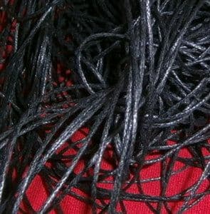 Black Cord 1mm in Diameter for Models that need 