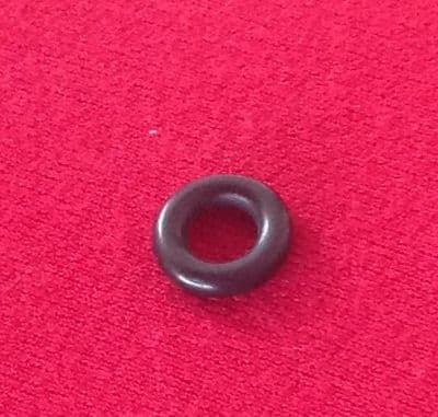 BLACK MODEL TOY DRIVE BELT / TYRE / TIRE with an INTERNAL DIAMETER OF 6mm OUTSIDE DIAMETER OF 12MM