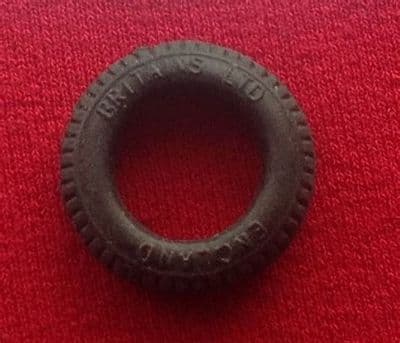 Britains tractor front treaded hollow fit 22mm tyre