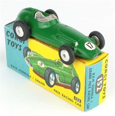 Corgi 17mm BRM 150,152,LandRover,Black Treaded Front Tires/Tyres