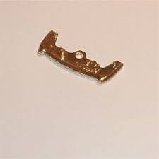 Corgi 271 007 Aston Martin (126mm version) gold plastic rear bumper