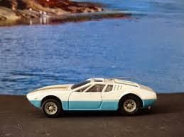 CORGI TOYS 271 De Tomaso Mangusta Clear plastic engine cover unit