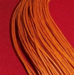 Dark Orange Cord 1mm in Diameter for Models that need 