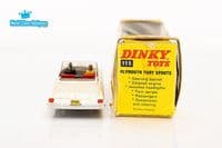 Dinky 115 White Plastic Steering Wheel