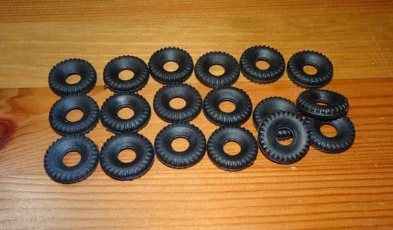 Dinky 22mm Tire-Antar, Recovery Tractor,