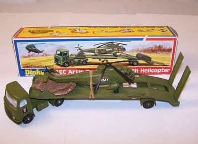 Dinky 618 AEC Helicopter Transporter Clenched Fist Cab  Doors (S)