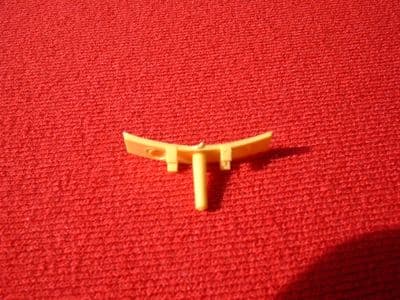 Dinky Toys 101 Thunderbird 2 Yellow plastic leg release button [ Each ]