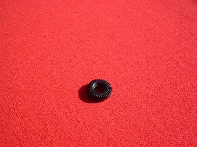 Dinky Toys 14mm Black Treaded Tyre for concave wheels Triumph 2000 Saab (Each)