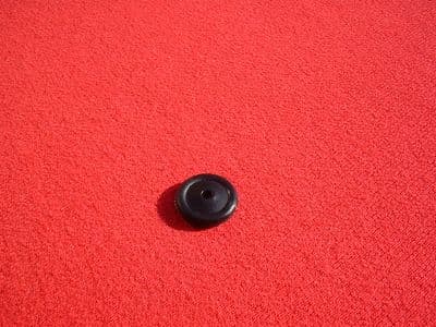 Dinky Toys 37/42/43/44 Series 12mm Black Smooth Rubber Tyres for Motorcycles & Sidecars etc (Each)