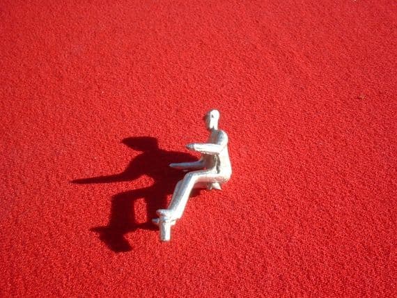 Dinky Toys 561-563 BLAW KNOX BULLDOZER driver [ UNPAINTED ]