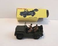 Dinky Toys 600 Series Army Passenger, seated, painted figure