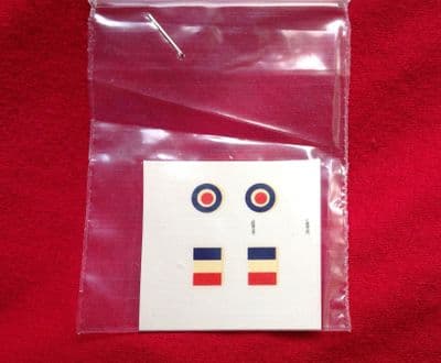Dinky Toys 735 Gloster Javelin roundels (Waterslide Transfer) TRANSFERS / DECALS