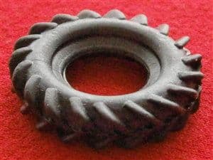 Dinky Toys 959 Foden Dump Truck with Bulldozer Blade Black Tractor Tread Tyre (Each)