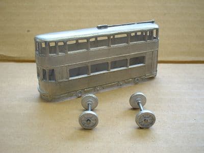 DINKY TOYS COPY MODEL 27 TRAMCAR - OVALTINE [ IN KIT FORM ]
