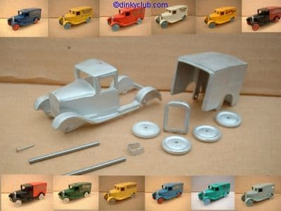 DINKY TOYS COPY MODEL 28 SERIES TYPE 1 DELIVERY VAN 