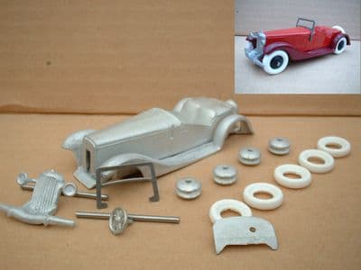 DINKY TOYS COPY MODEL 36E 2 SEATER SALMSON [ IN KIT FORM ]