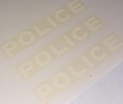 French Dinky 1429 Peugeot 404 'Police' (W)