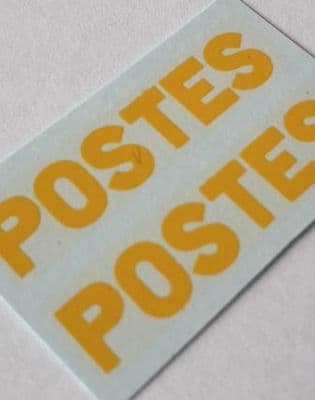 French Dinky 25BV Peugeot 'Postes" (w)