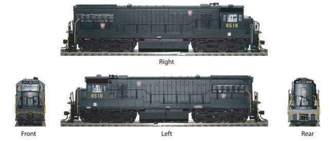Korea Brass HO Scale u25c Diesel Locomotive