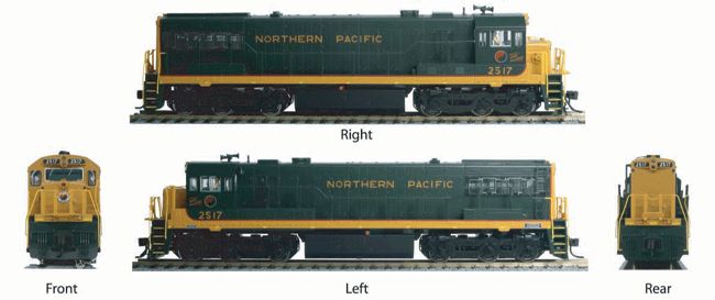 Korea Brass HO u25c Diesel Locomotive