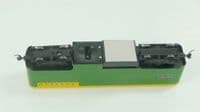 Korea Brass -  ULTIMATE! Track Cleaning Car - Green or Yellow DC , DCC, DCC & Sound