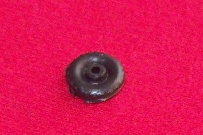 MATCHBOX 1-75 SERIES TOY PARTS 10MM Black Plastic Fine Tread Road Wheel