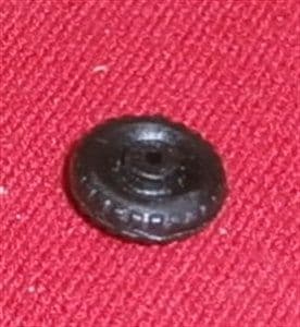 MATCHBOX 1-75 SERIES TOY PARTS 11MM Black Plastic Road Wheel [Each]