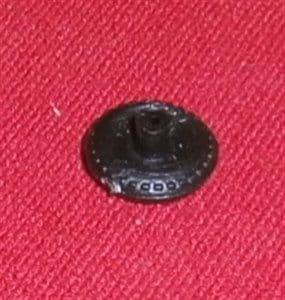 MATCHBOX 1-75 SERIES TOY PARTS 12MM Black Plastic Road Wheel fits Army 61A , 54A , 64A