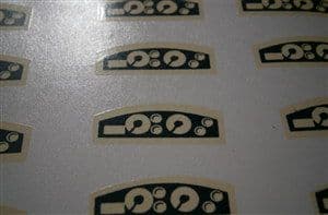 SPOT-ON Dashboard Water Slide Transfer fits various models [ Price for Each Transfer] TRANSFERS /