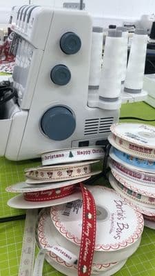 Christmas  – Bring Your Own Sewing Project Wed 10th Dec 6pm to 9pm