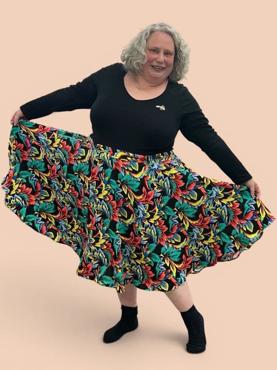 Full, Half & Quarter Circle Skirt Sewing Workshop Fri 4th Sept 10am to 5pm