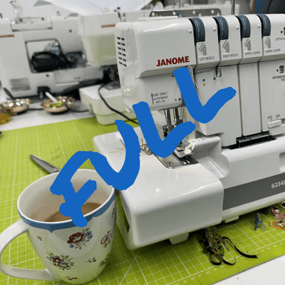 JANOME OVERLOCKER MAINTENACE  SERVICING WORKSHOP FRIDAY 24TH JULY 10am to 1pm