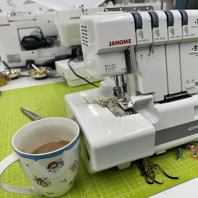 JANOME OVERLOCKER MAINTENACE  SERVICING WORKSHOP FRIDAY 24TH JULY 10am to 1pm