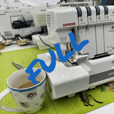 JANOME OVERLOCKER MAINTENACE  SERVICING WORKSHOP Sun 2nd Aug 2pm to 5pm