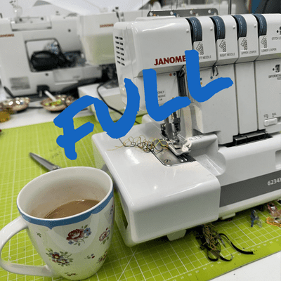 JANOME OVERLOCKER MAINTENACE  SERVICING WORKSHOP Sunday 2nd Aug 10am to 1pm
