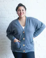 Marlo Cardigan Size 0 - 30 Sewing Workshop Friday 20th March  10am to 5pm