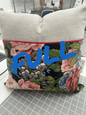 Overlocker Workshop Part 2 - Zips and Piping  SUNDAY 21ST  JUNE  2pm to 5pm